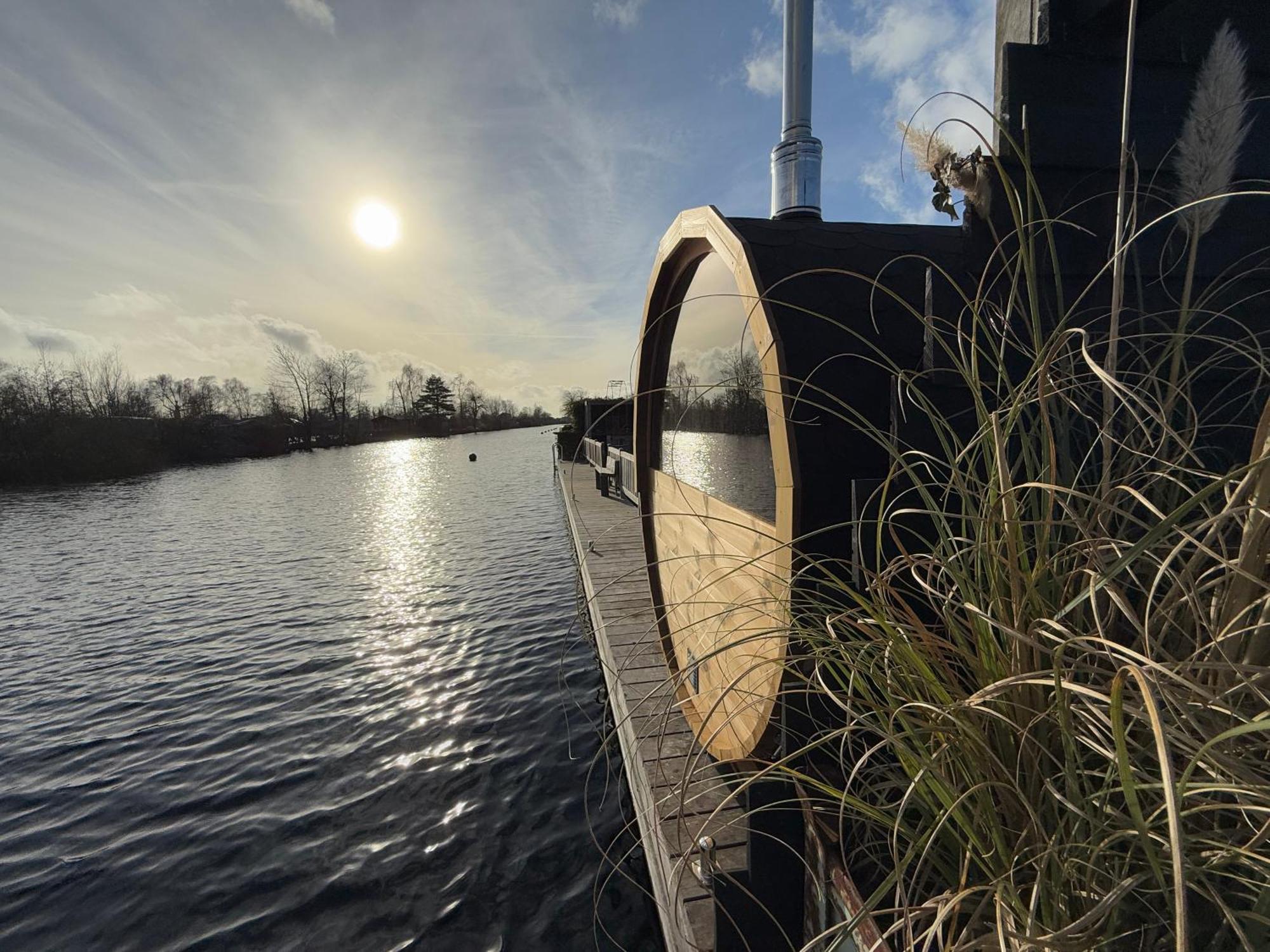New - Private Residence With Sauna - On A Lake Near Amsterdam Vinkeveen Zewnętrze zdjęcie