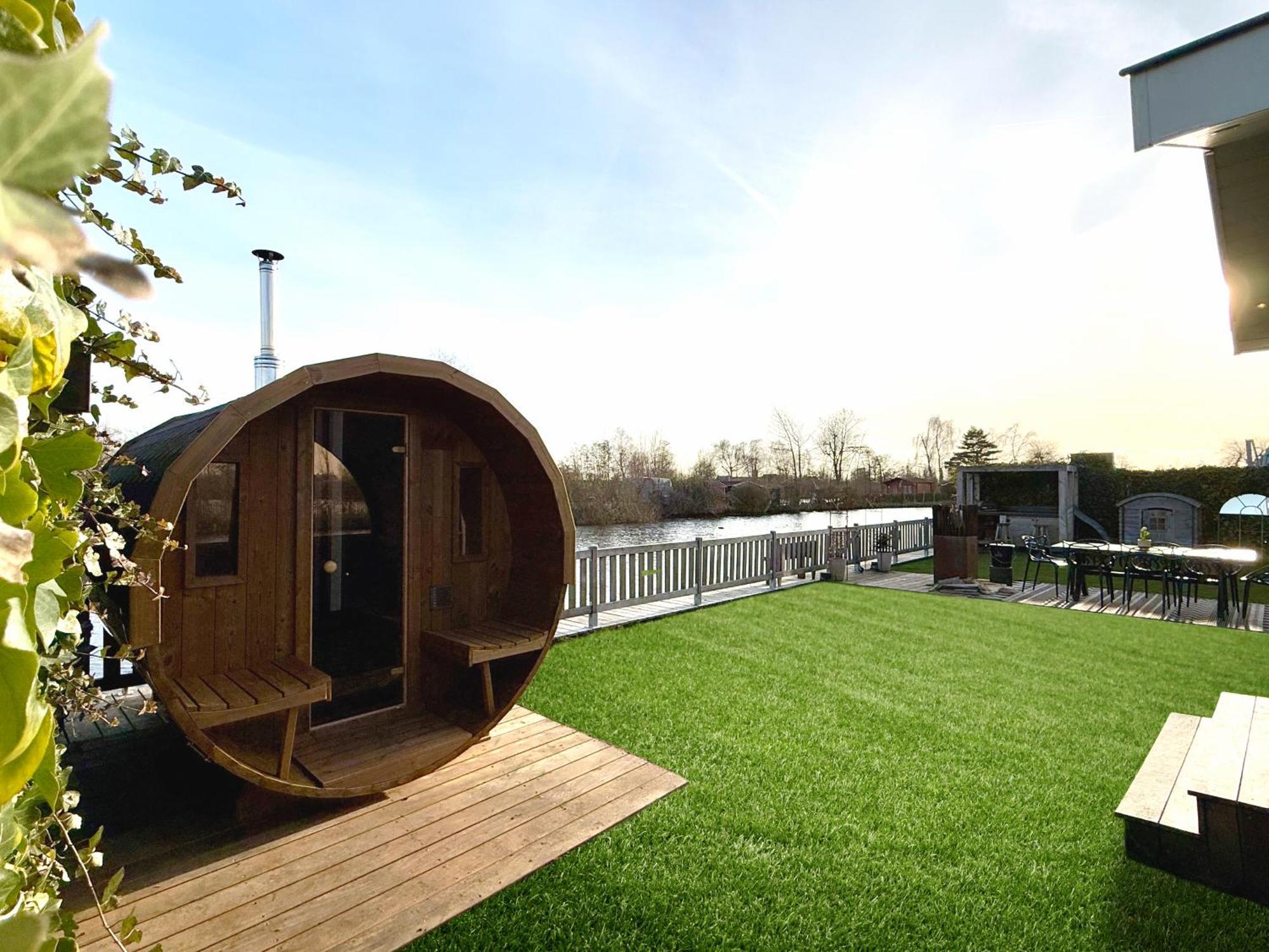 New - Private Residence With Sauna - On A Lake Near Amsterdam Vinkeveen Zewnętrze zdjęcie